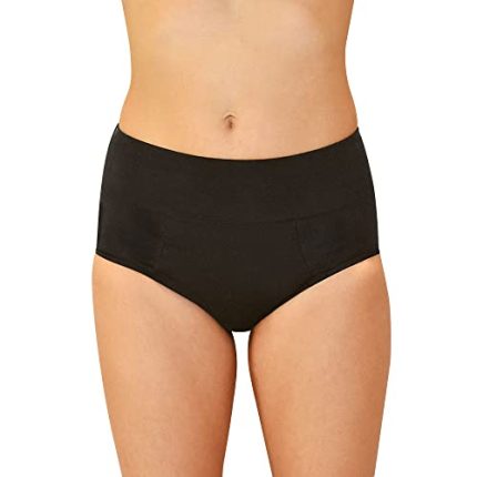 Buy QNIX Period Underwear for Women & Girls – Reusable Leakproof Period Panty for Medium to Heavy Flow | Washable Cotton Menstrual Panty with 360° Protection | Reusable Upto 2 Years - XL Size Black at Amazon.in