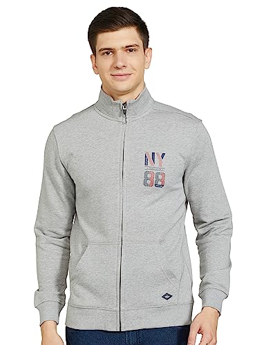 Buy Van Heusen Men's Parka Coat (IHIOJK1LK4580003_Grey_S) at Amazon.in