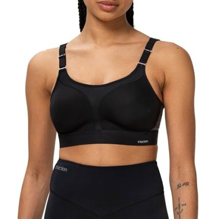 Buy Triumph Wire-Free Sports Bra for Women| Non-Padded Activewear | Breathable Stretch Fabric | Adjustable Straps | Hook and Eye Closure | Workout for Gym Yoga Running Fitness | Black | 32C | Pack of 1 at Amazon.in